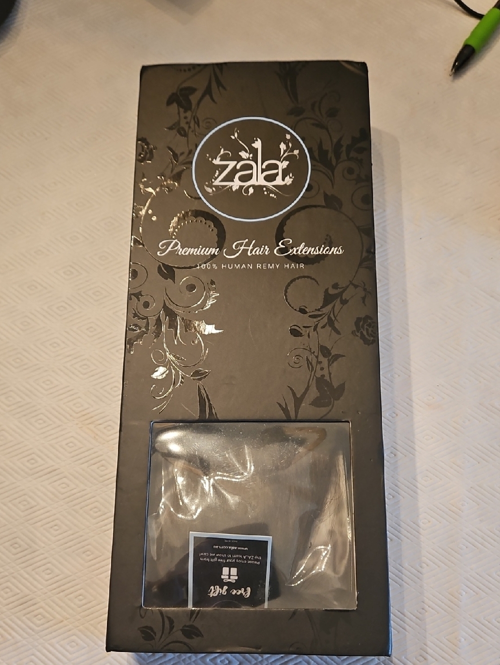 Zala Premium Hair Extensions - Black
